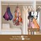 Tank Top Hanger, Rotatable Bra Organzier for Closet, Max 24 Storage Capacity Sport Bras Holder, Metal Space Saving Closet Organizers and Storage, Black